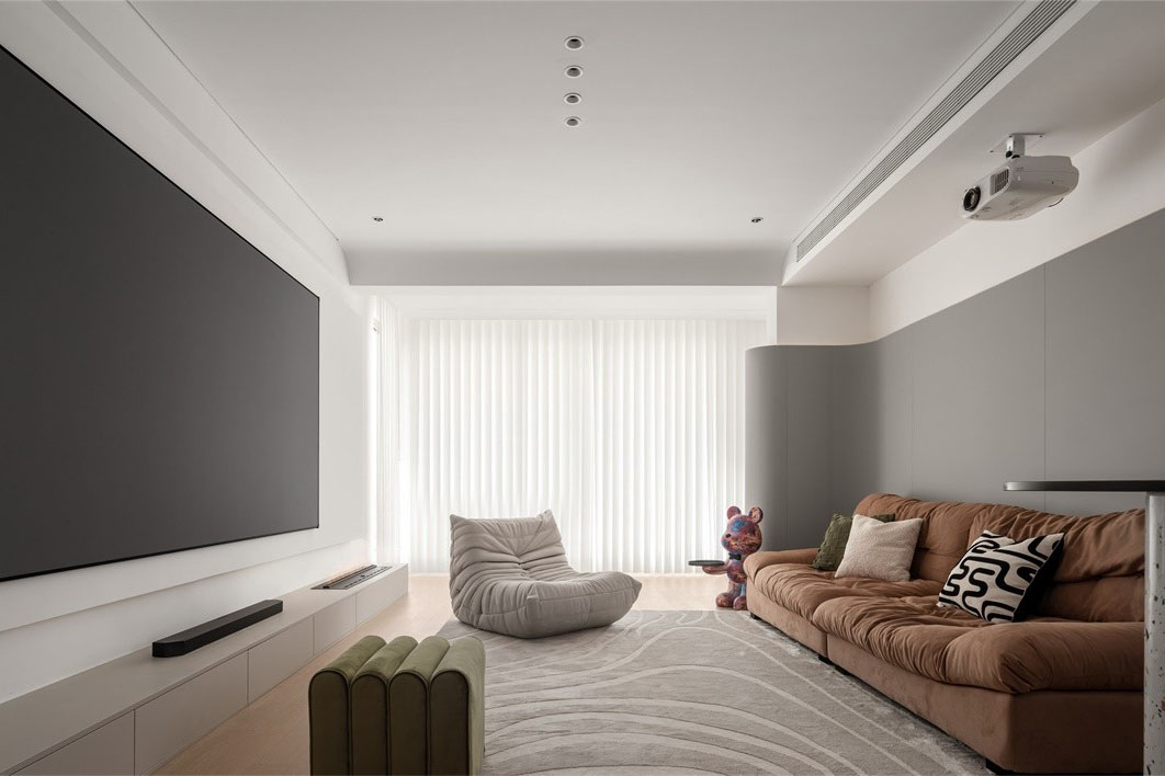 【绵阳现代装修案例】190平四室现代风，一家人的理想新居！